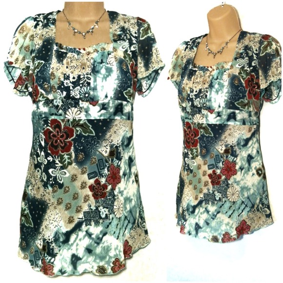 🚫SOLD🚫#48 Dressbarn Multi-Color Top/Dress