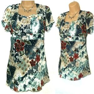 🚫SOLD🚫#48 Dressbarn Multi-Color Top/Dress