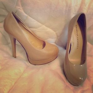 💥💥Reduced!Chinese laundry nude patent heels!!