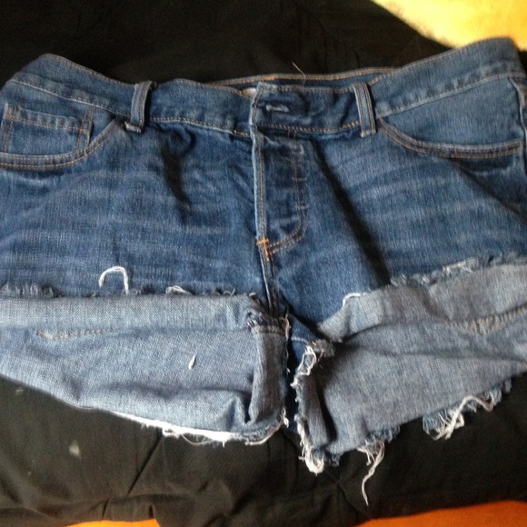 High waisted shorts