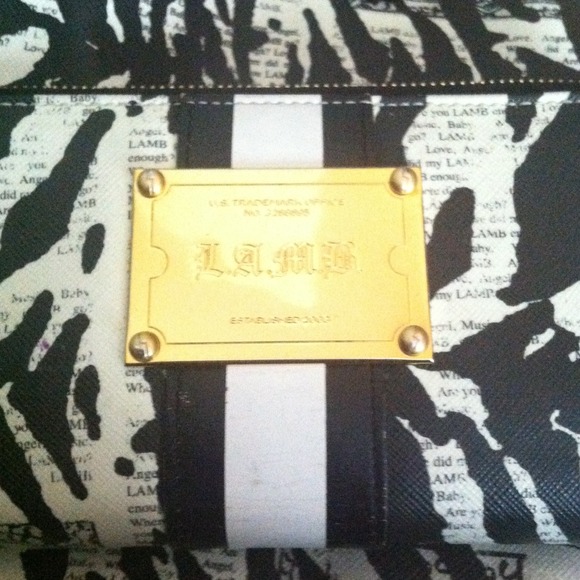 REDUCED! LAMB tote AND wallet! 👍Authentic❤ - Picture 2 of 4