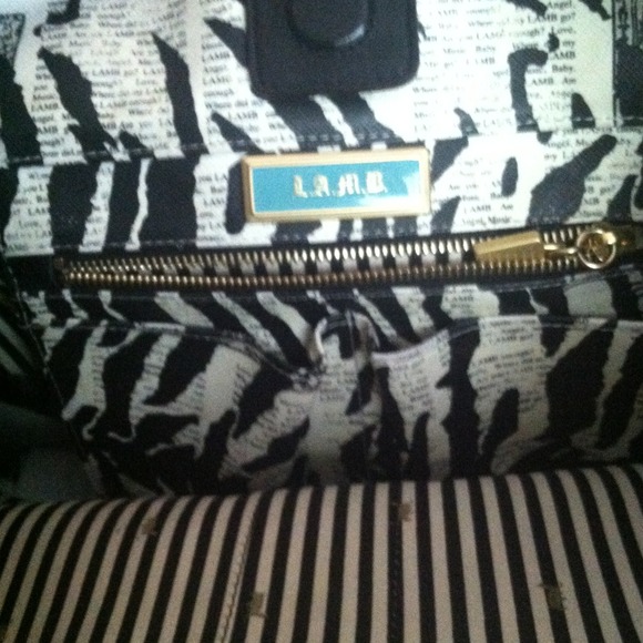 REDUCED! LAMB tote AND wallet! 👍Authentic❤ - Picture 4 of 4