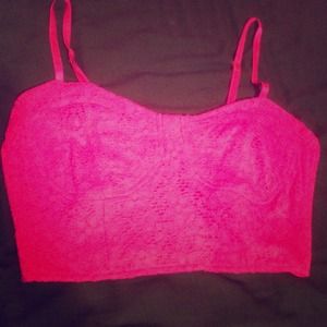 Cute pink bralette