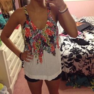 Floral Tank Top