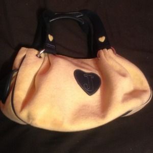 Yellow and blue juicy couture bag!
