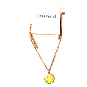 Sweet smiley face necklace!