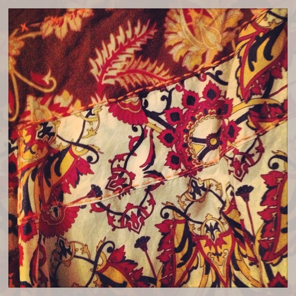 Funky boho midi skirt - Picture 2 of 3