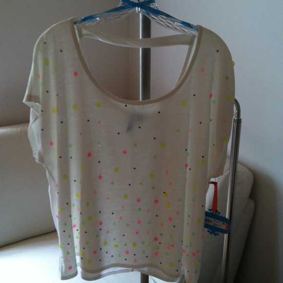 Snowdrift/neon top by lamour - Picture 1 of 2