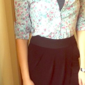 Sold!!!!! draped skirt with a waistband elastic