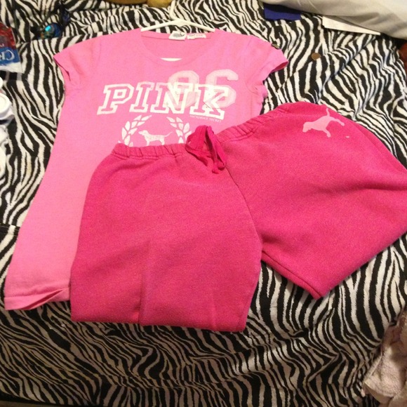 Pink Victoria Secret Tee TRADED SWEATS