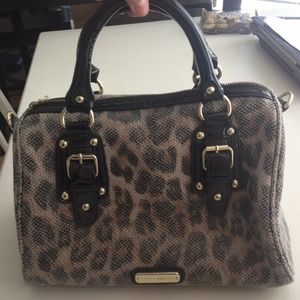 REDUCED💥 Steve Madden leopard print black/gold