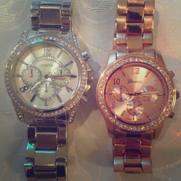 Jewelry - Silver and rose gold watch bundle!