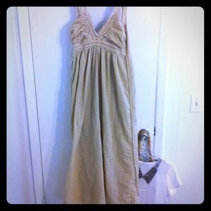 Long khaki dress