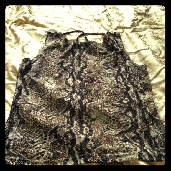 Snake print top - Picture 1 of 1