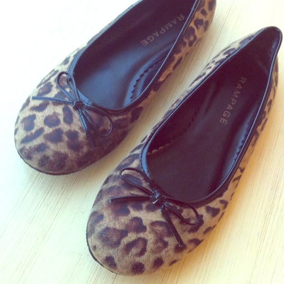 Leopard Print Flats