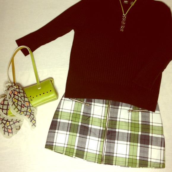 Micro mini mod skirt