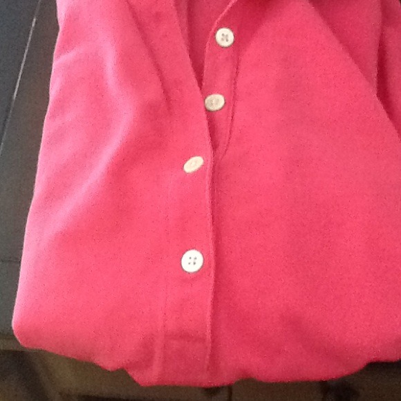 J crew women's pink polo shirt REDUCED