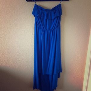 Hi-Low Blue dress
