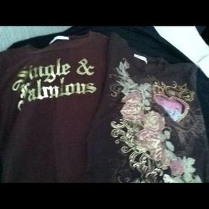 🎉🎉SOLD🎉🎉CHARLOTTE RUSSE  design tea shirts