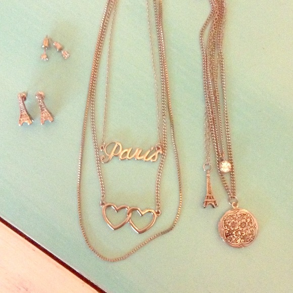 Silver Paris Jewelry Bundle