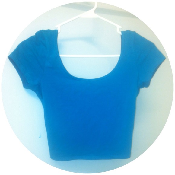 Cross back Crop Top