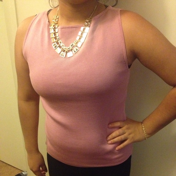 Ann Taylor Tops - Ann Taylor pink top like new