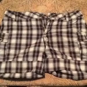 Checkered shorts