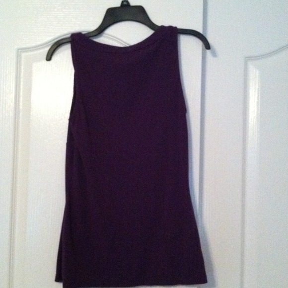 Eggplant purple Express top - Picture 3 of 4