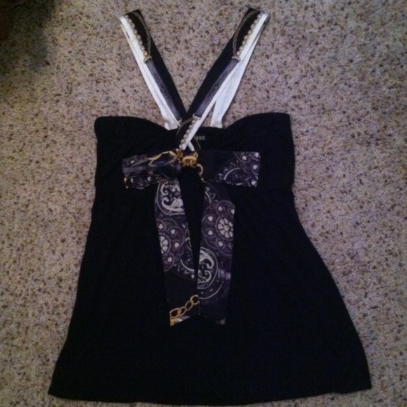 Express Black Halter