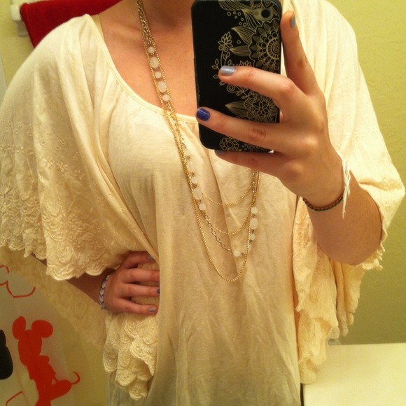 X SOLD X in bundle to lorinlyn! lacy pale pink H&M - Picture 4 of 4