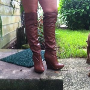 6.5 Colin Stuart Brown Over the Knee Boot