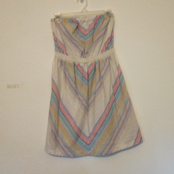 🎉 Strapless Dress