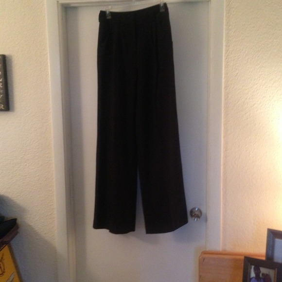 Black Kardashian Kollection high waist pant