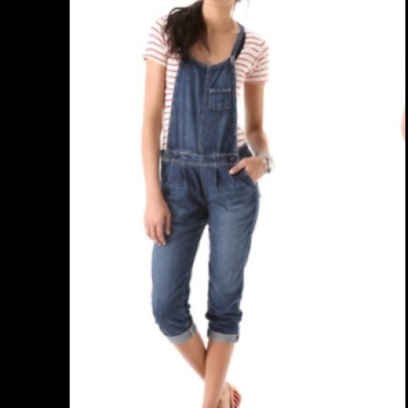 AG Adriano Goldschmied Denim - Chelsea Crop Overalls