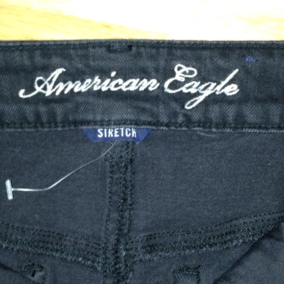️American Eagle black jean skirt - Picture 2 of 4