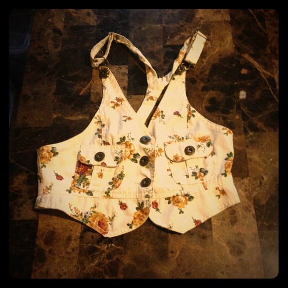 Floral vest