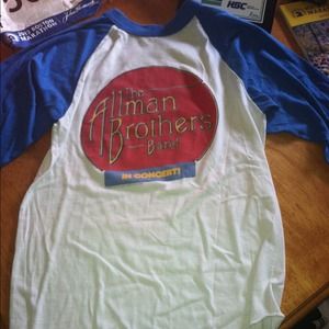 Authentic Vintage concert tee Allman Brothers Band