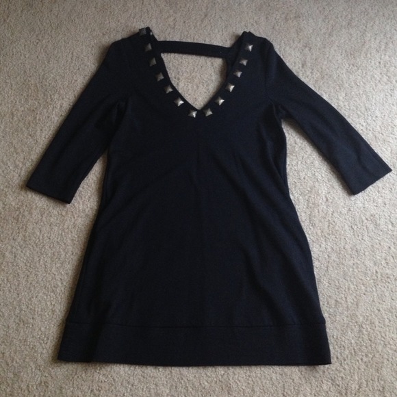 *Reduced!!* Studded V-neck Dress
