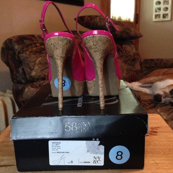 ️✂️Reduced✂Brand new NY&C pink stilettos! - Picture 4 of 4