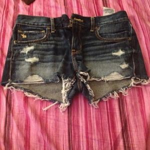Abercrombie high waisted shorts