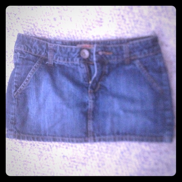 Denim skirt