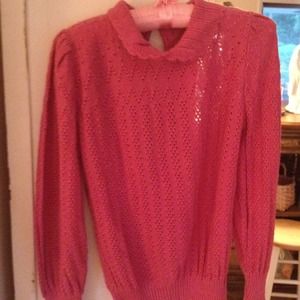 Vintage Puffed sleeve sweater