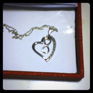 Diamond Heart Necklace!