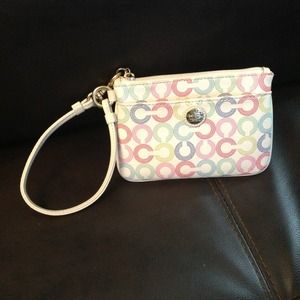 Coach Colorful Wristlet