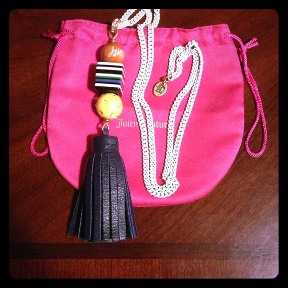 Juicy Couture Tassel necklace
