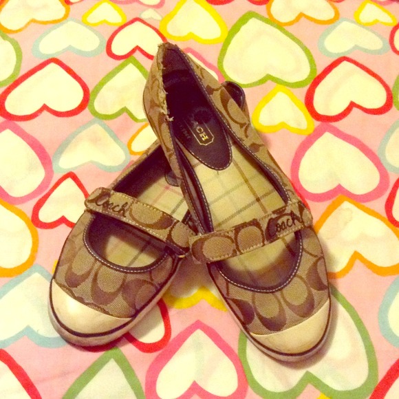 coach flats sz7.5