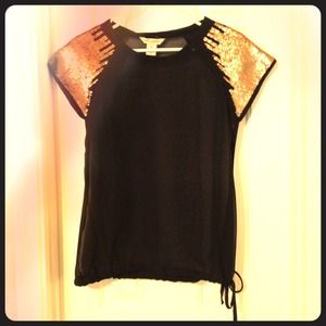 S Black Blouse