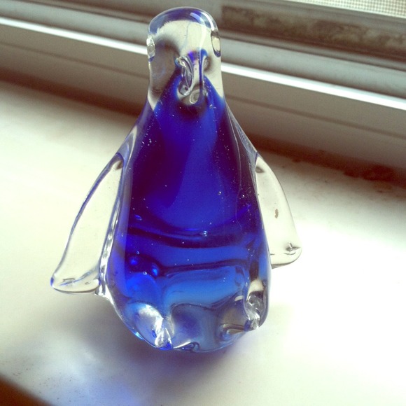 Blue glass penguin