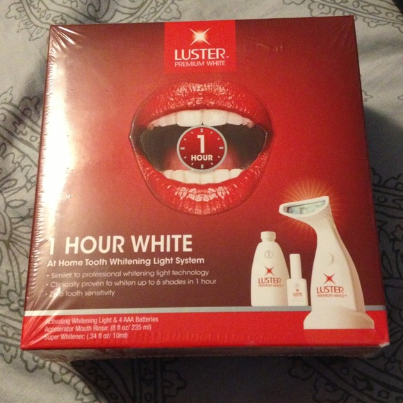 Luster 1 Hour White at home whitening kit