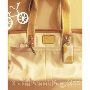 100% authentic Coach Small Tote Bag, $55